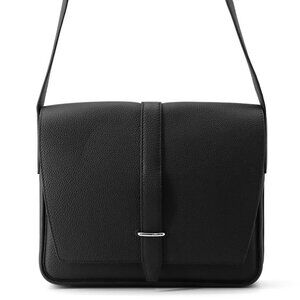 HERMES Steve Light Junior Togo Leather Black